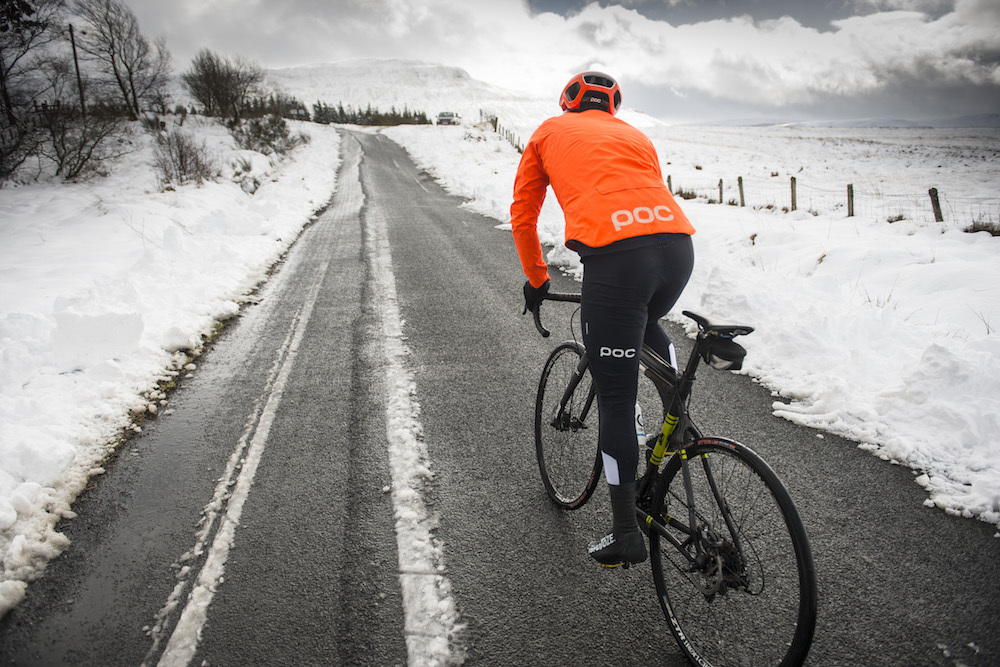 You don’t mind cycling in winter 